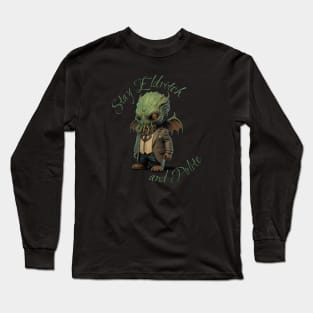 Cthulhu Gentleman - Stay Eldritch and Polite #1 Long Sleeve T-Shirt